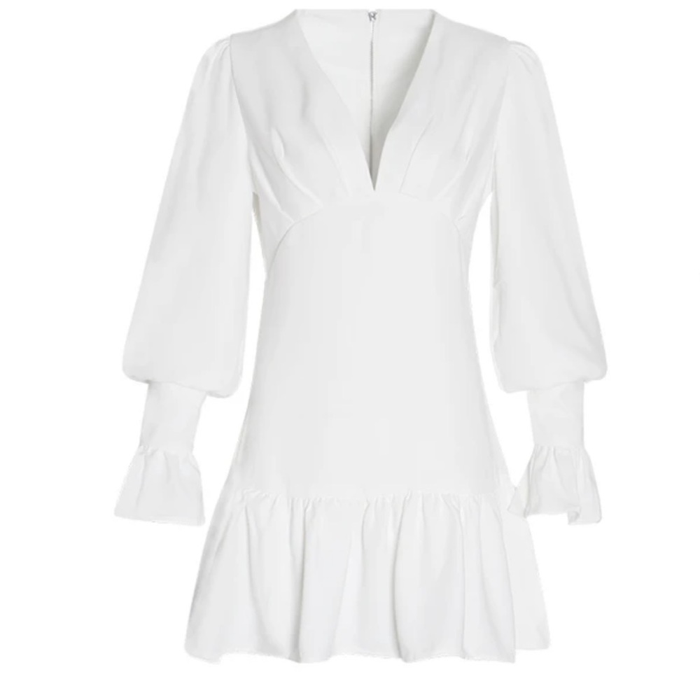 White Mini Dress Size Small